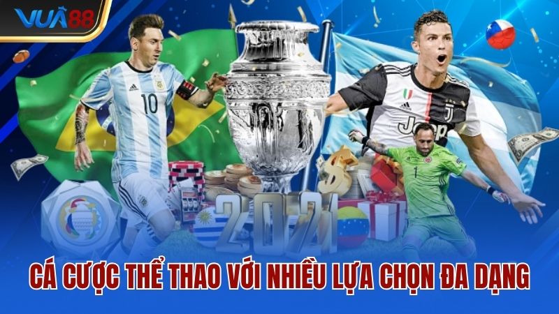 Cá cược thể thao với nhiều lựa chọn đa dạng