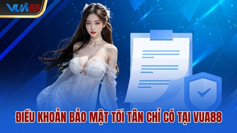 Điều khoản bảo mật tối tân chỉ có tại Vua88