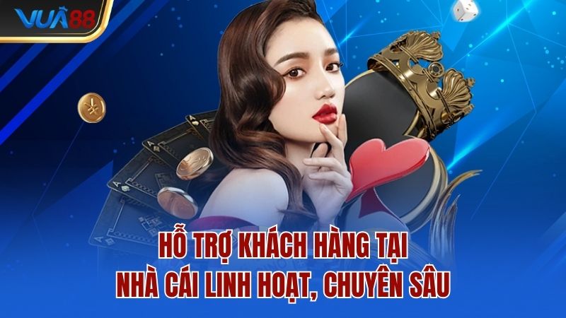 Hỗ trợ khách hàng tại nhà cái linh hoạt, chuyên sâu